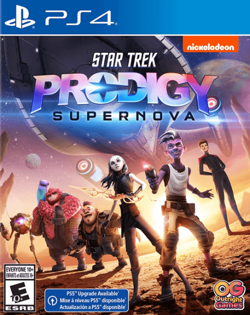 Star Trek Prodigy: Supernova box art for Playstation 5